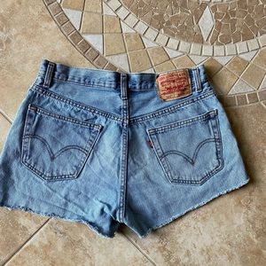 Vintage Levi 560 Shorts